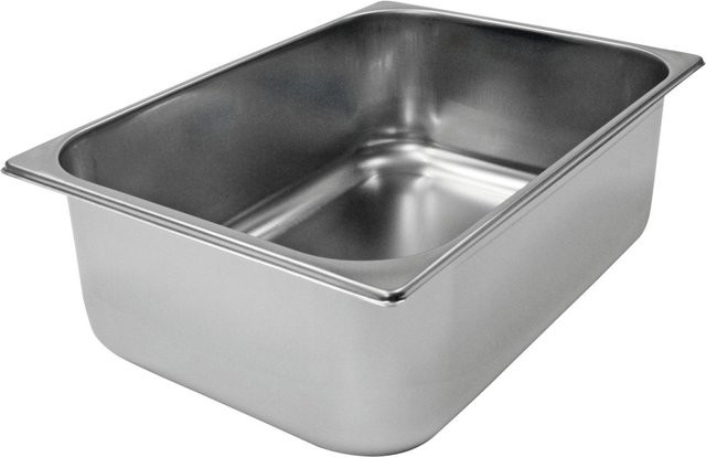 Schneider Eisbehälter aus Edelstahl in Silber, B: 25 cm, L: 36 cm, H: 12 cm - Bild 1