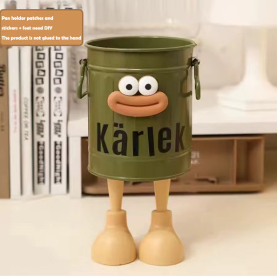 Kawill Cartoon Stifthalter mit großer Kapazität für Studenten und Büro im Retro-Design - Bild 3