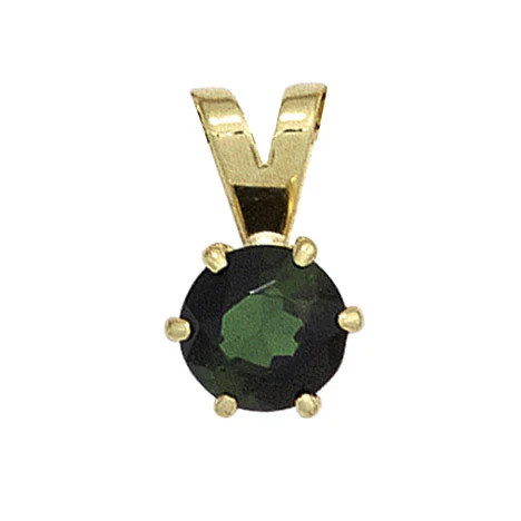 Colfem Anhänger 585 Gelbgold, Turmalin, Unisex - Bild 1