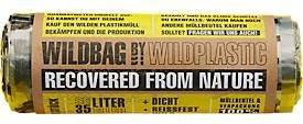 Wildplastic® WILDBAG Müllbeutel, transparent, Volumen 35 l, B: 75 cm, H: 57 cm - Bild 1