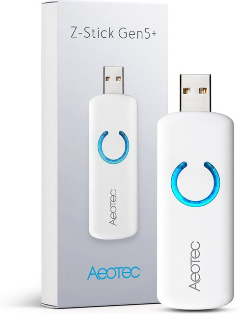 Aeotec USB Adapter Z-Stick GEN5+ Z-Wave Plus ZW090-C in Weiß - Bild 1