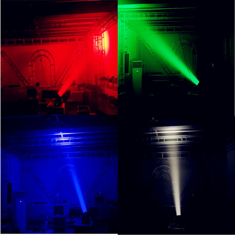 HYULIGHTS LED Beam Wash Moving Head mit 12x12W RGBW in Schwarz - Bild 3