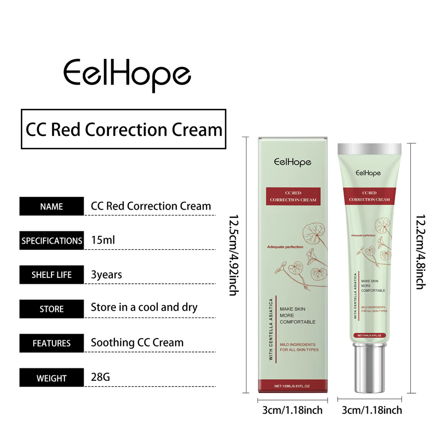 Eelhope Centella CC Creme, Nude, Gesicht - Bild 2