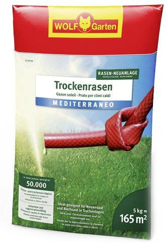 WOLF-Garten LU-TR 165 Rasensamen Hitze- und Trockenverträglich, Grün - Bild 1