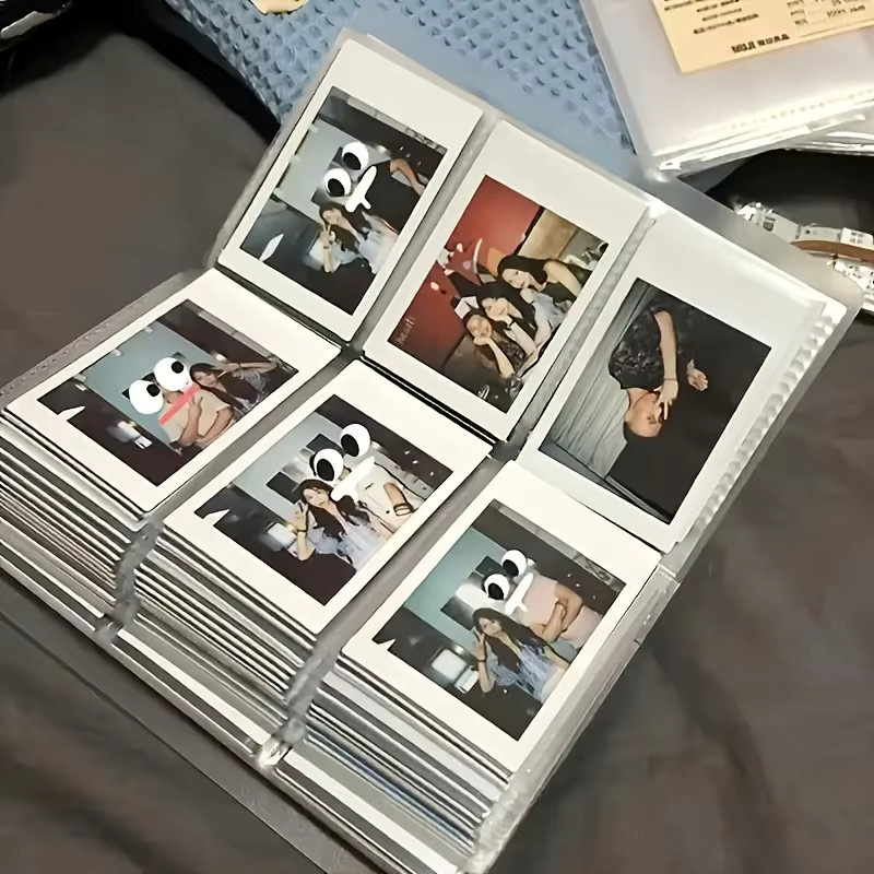 Transparentes Kartenalbum aus Kunststoff-Vinyl mit 240 Fächern zur Aufbewahrung von Karten, Fotos, Tickets und Postkarten - Bild 3