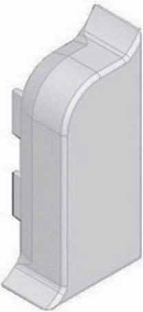Gewiss Endstück NP42155 in Weiß - Bild 1
