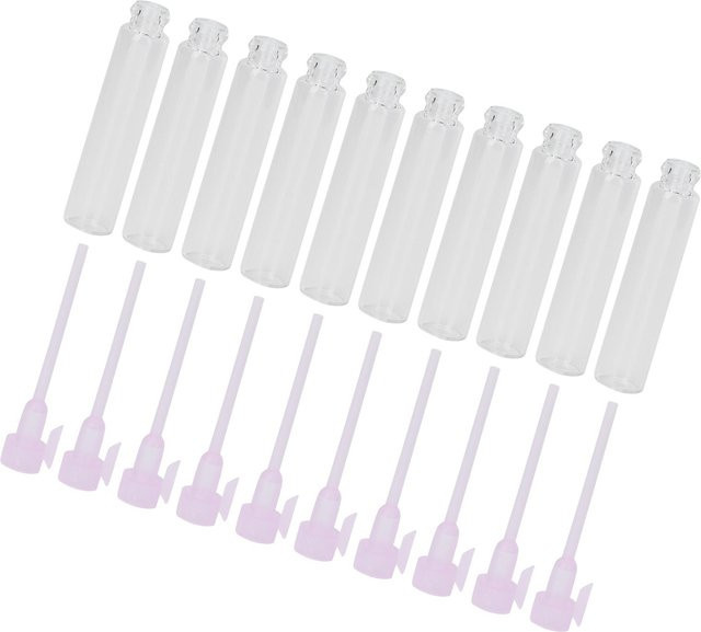 Koogeelife Mini Parfüm Schnüffelsprayflaschen, 2 ml, 10 Stück, Pink White - Bild 1