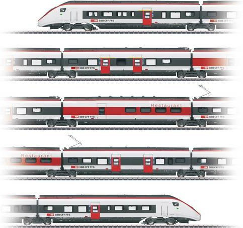 Märklin Giruno RABe 501 022 SBB, H0, 1:87, Weiß - Bild 1
