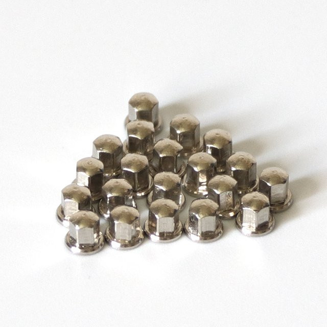 Tamiya Zubehör, Radnaben-Metallmuttern, 20-teiliges Set, 1:14 Maßstab - Bild 1