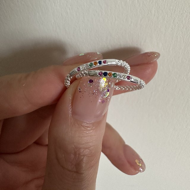 Ring 925 Silber, Zirkonia, Damen - Bild 1