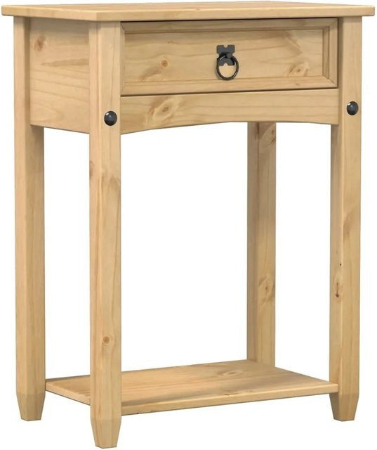 vidaXL Konsolentisch Corona aus massivem Kiefernholz in Honig, B/T/H: 55 x 35 x 73 cm - Bild 1