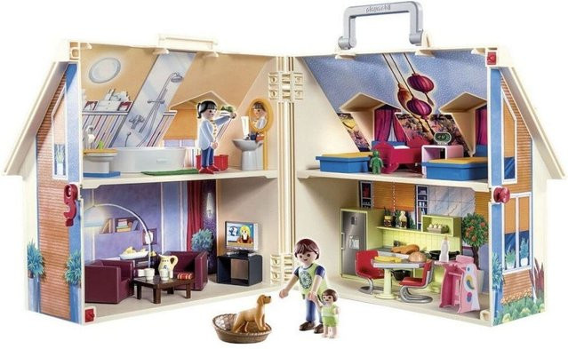 Playmobil Puppenhaus Mitnehm-Puppenhaus multicolour - Bild 2