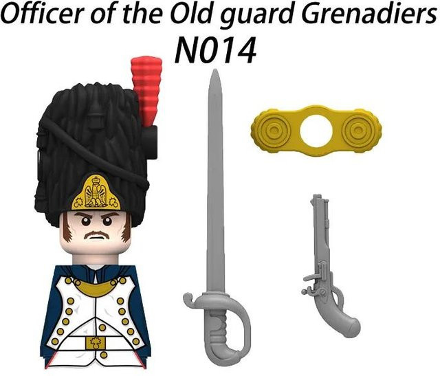 Mittelalterliche Napoleonic War Soldaten Figuren, Britische Französische Füsiliere, ab 14 Jahren - Bild 1