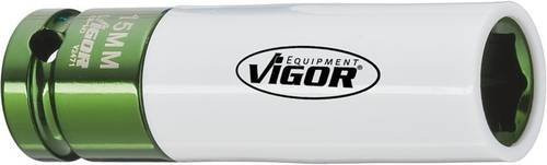 Vigor V2471 Schlagschrauber-Einsatz mit 1/2 Zoll Innenvierkant-Antrieb und 15 mm Außen-Sechskant-Profil - Bild 1