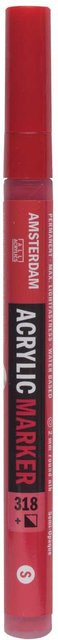 AMSTERDAM Acrylic Marker Karminrot mit 1-2mm feiner Spitze - Bild 1