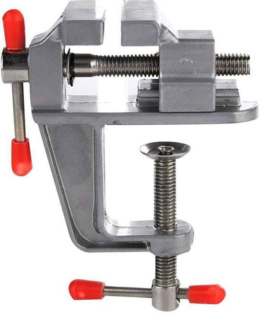 Yiran Furniture Mini-Tischklemmen-Set aus Edelstahl in Silber, 35 mm Basteltisch-Reparaturwerkzeug - Bild 1