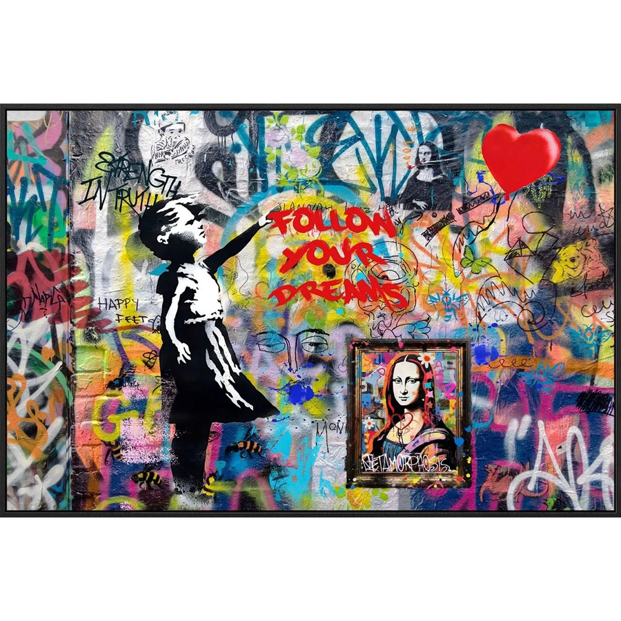 Art Universe Leinwandbild Dreams! Abstraktes Motiv in Multicolour, B x H: 100 x 150 cm - Bild 2