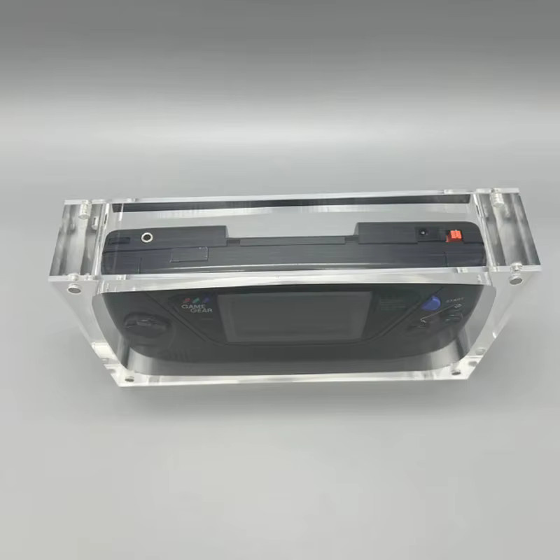 Transparente Acryl-Displaybox mit magnetischer Abdeckung für deine SEGA Game Gear GG Retro-Konsole - Bild 2