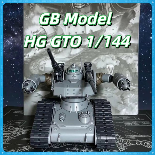 Bandai HG GTO 1/144 RTX-65 Early Type Guntank, Bausatz, Roboter, Kunststoff - Bild 1