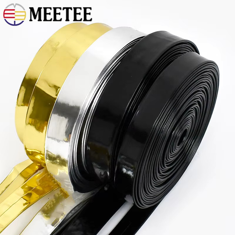 Meetee Spiegel-PU-Bänder, 5 Meter, 5-20mm - Bild 2