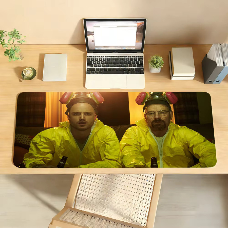 Breaking Bad Mauspad Multicolor rutschfeste Gamer Schreibtischunterlage für Laptop und Büro in Großformat - Bild 3