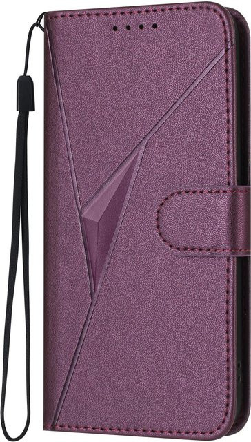 Leder Klappbrieftasche Handyhülle für OnePlus 15 13 13R 13T 12 11 9 Pro Nord 5 CE5 ACE 6 5 Pro Ultra Racing mit Kartenfach in Purple - Bild 1