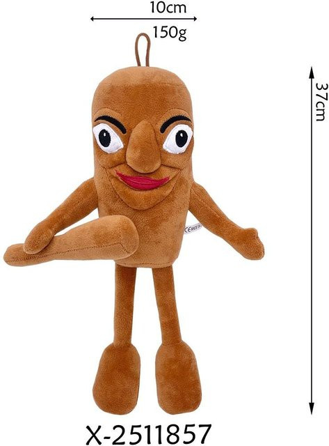 Tung Tungtung Sahur Plüschtier Puppe, ab 14 Jahren - Bild 1