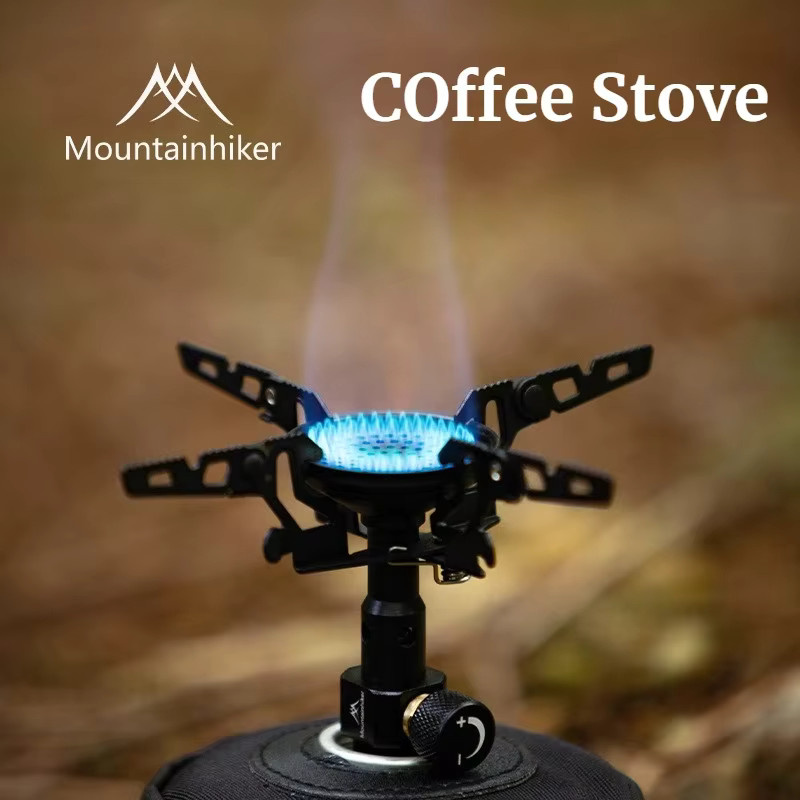 Mountainhiker Hochleistungs-Gaskocher 3300W Mini Camping-Gasbrenner für Outdoor und Picknick - Bild 2