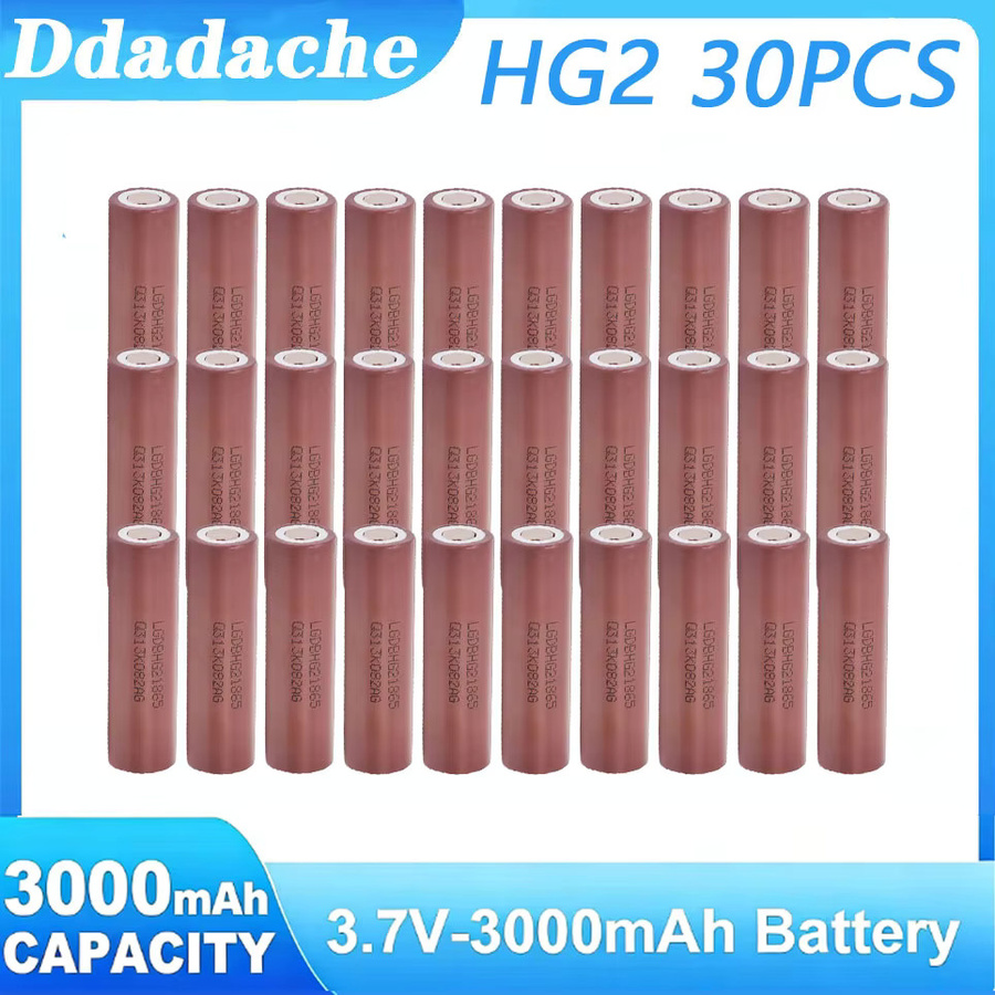 Hochleistungs-Akku Li-Ion 18650 HG2 3000mAh 3,7V für Taschenlampen und Spielzeugautos - Bild 6