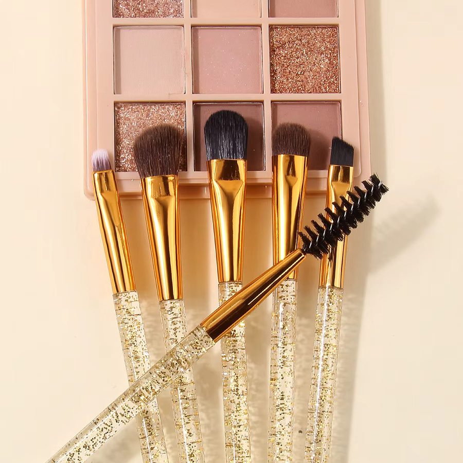 KOSSHOW Make-up-Pinsel Set, 6 Stück, mit Aufbewahrungstasche, Unisex - Bild 2