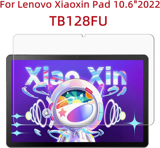 Gehärtete Glas-Displayschutzfolie für Lenovo Xiaoxin Pad 10,6 Zoll TB128FU, transparent und blasenfrei - Bild 1