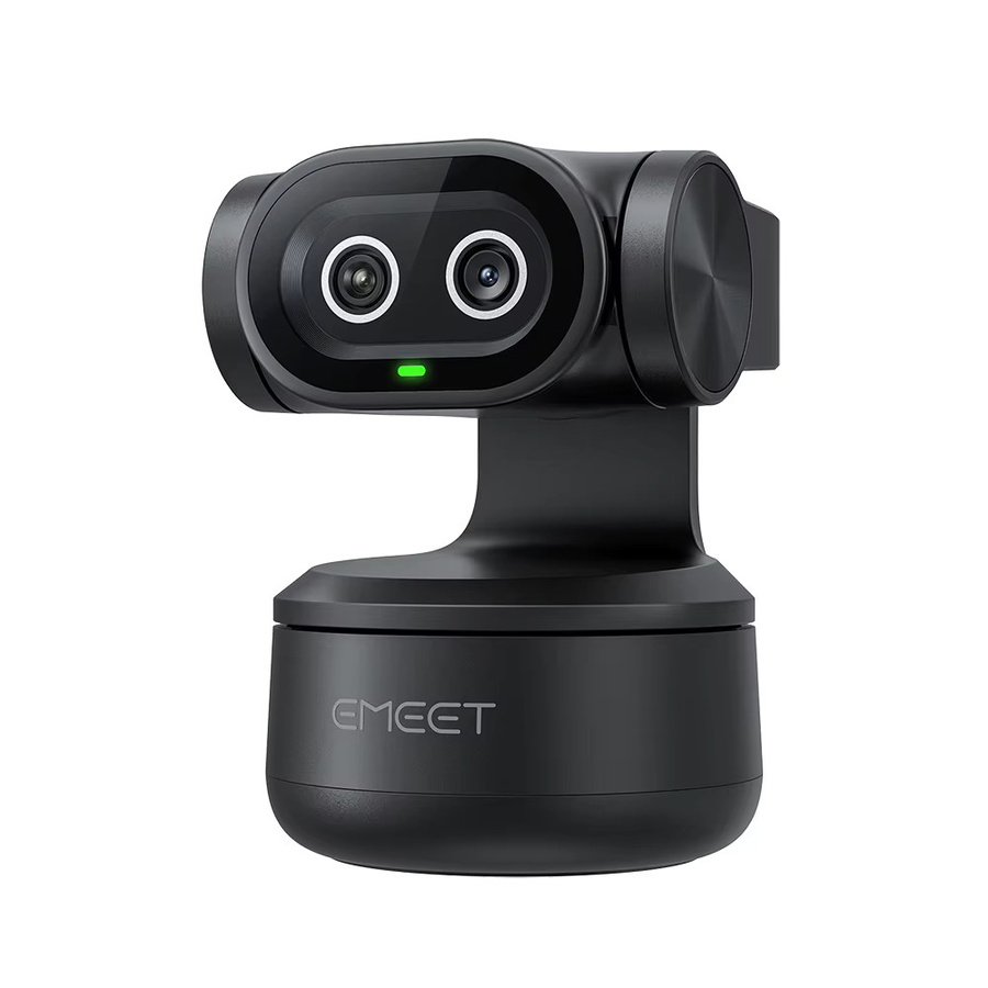 EMEET PIXY 4K UHD PTZ Webcam mit Dual-Kamera, Sony-Sensor, AI-Tracking und Gestensteuerung, Schwarz - Bild 5