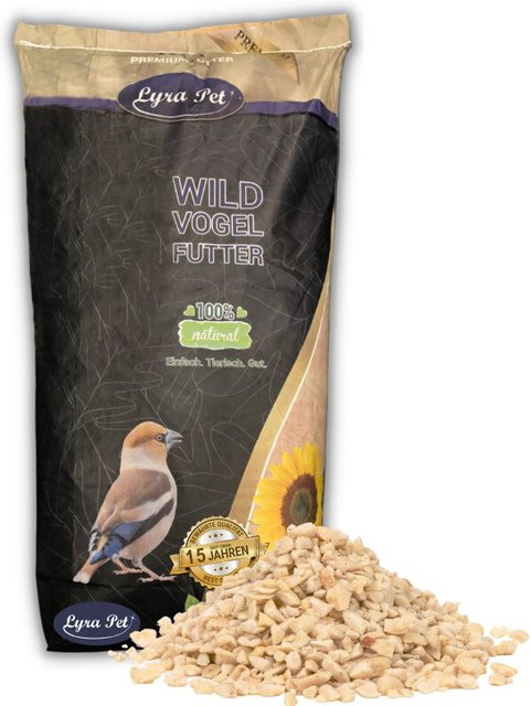 Lyra Pet Erdnusskerne weiß gehackt 25 kg - Bild 1