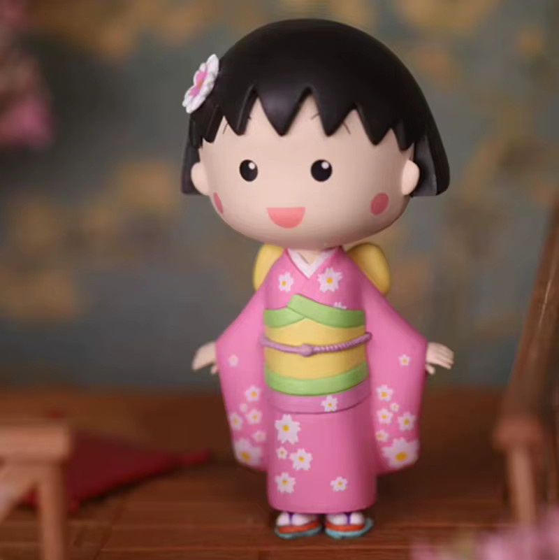Bandai Anime Meatballs Kimono Blind Box, Desktop-Dekoration - Bild 1