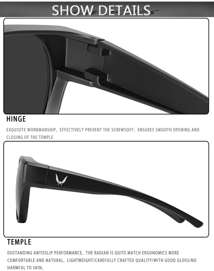 Karos Sonnenbrille, polarisiert, Vollrand, Rund, Kunststoff, Unisex - Bild 3