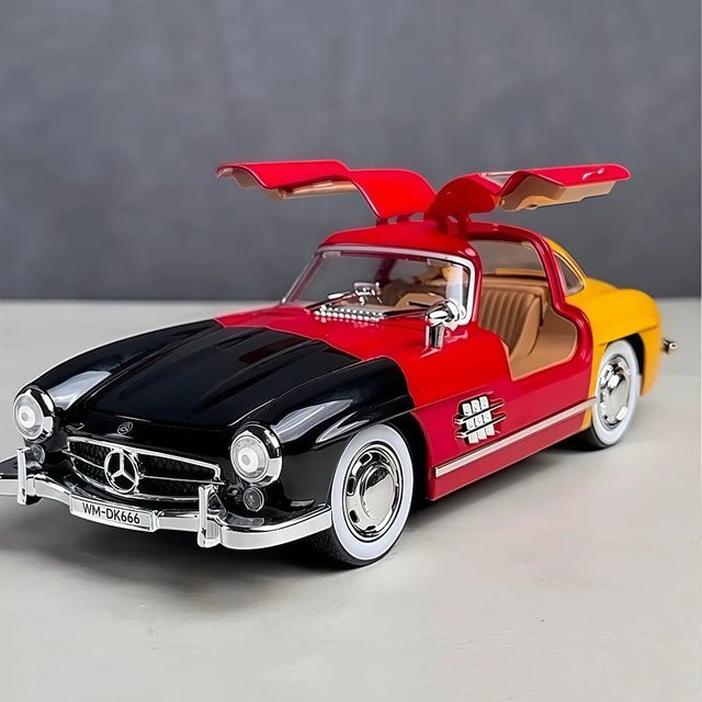 MAKEDA 300SL I8 Modell, Spielzeug Diecast, 1:22, mit Licht und Sound - Bild 1