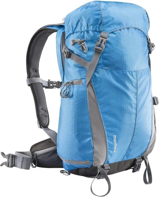 Mantona Elements Outdoor Kamerarucksack für DJI Mavic Pro in Blau und Grau - Bild 1