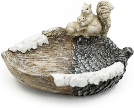 NOOR living Schale Magnesia in Braun, Breite: 28 cm, Höhe: 18 cm - Bild 1