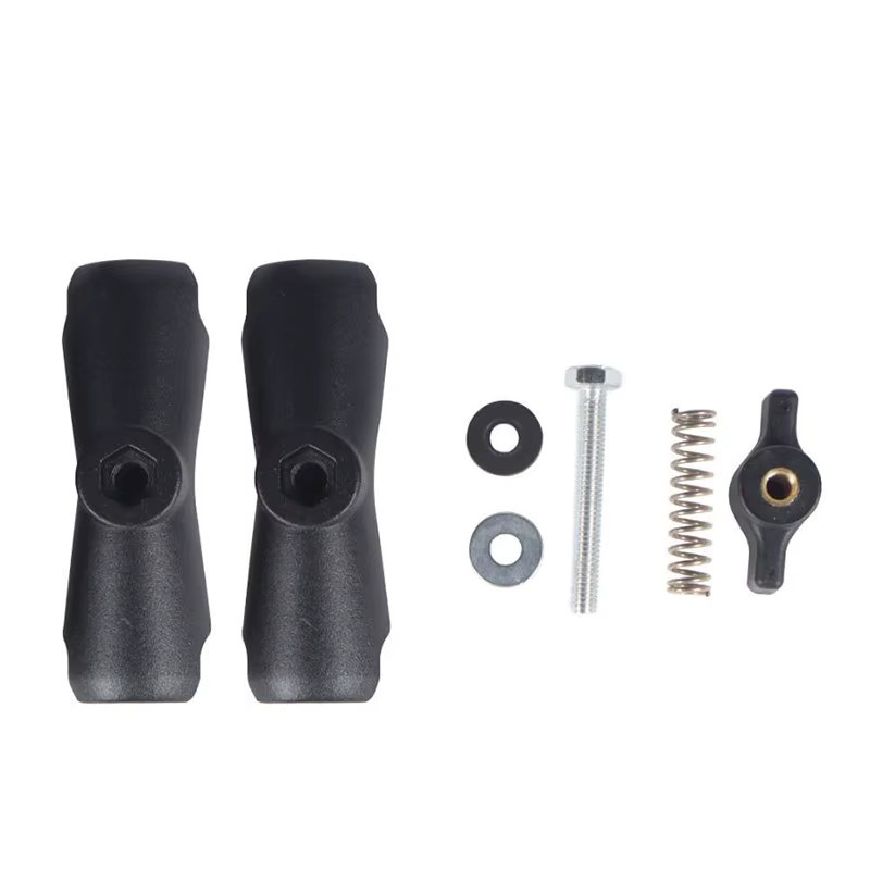 Ram Doppelsteckdosen-Halterungsklammer für 1 Zoll (25 mm) Kugelhalterung, Schwarz - Bild 3