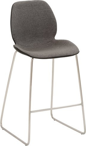 Mayer Sitzmöbel Barhocker 1176 in Grau, B/T/H: 49 x 49 x 96 cm - Bild 1