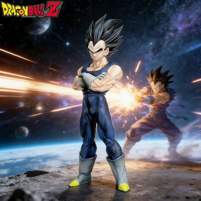 Bandai Dragon Ball Z Vegeta, Actionfigur, 27,5cm, Kunststoff - Bild 1
