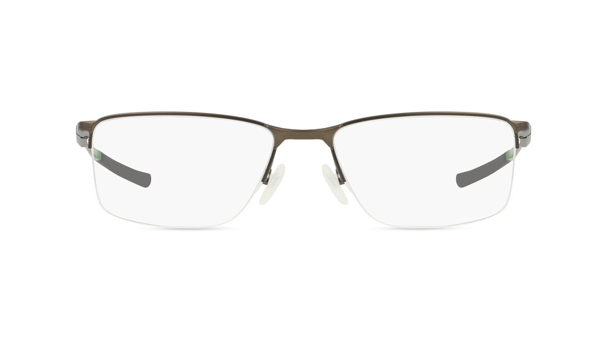 Oakley OX3218 Korrektionsbrille, Halbrand, Quadratisch, Metall, grau, Herren - Bild 1