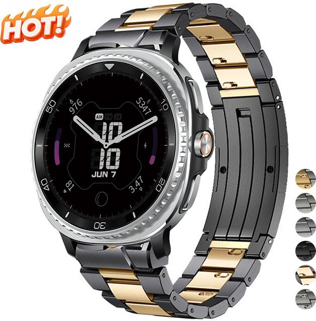 CHIICSMART Uhrenarmband Titanlegierung, Bicolor, Unisex - Bild 1