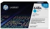 HP Original Toner CE261A 648A Cyan für Laserdrucker mit einer Kapazität von 11.000 Seiten - Bild 1