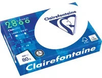 Clairefontaine Multifunktionspapier A4 Weiß, 80 g/m², 500 Blatt, FSC-zertifiziert, matt, für Laser geeignet - Bild 1