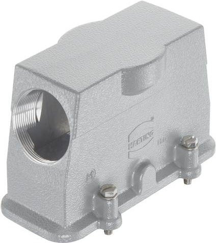 Harting Tüllengehäuse 19390240528 aus Aluminium in Grau - Bild 1