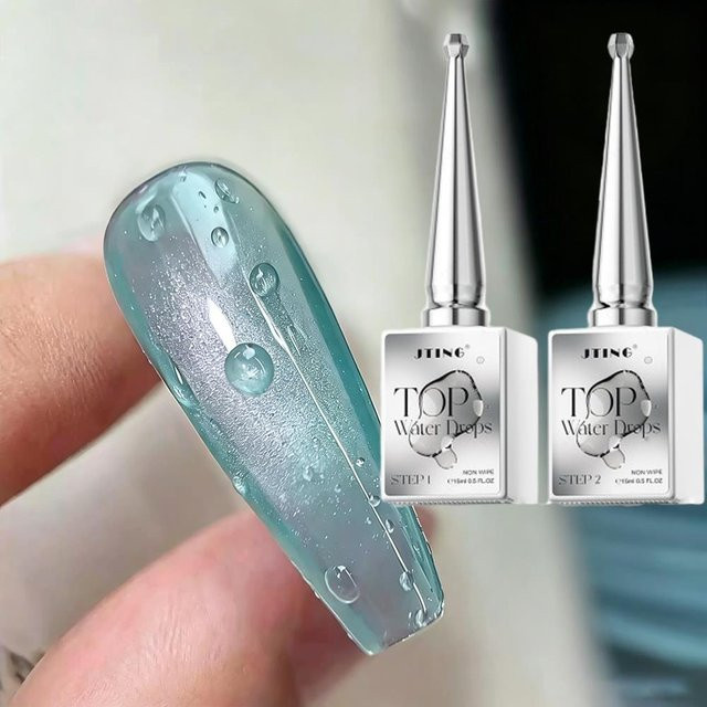 MAFANAILS Nagellack Top Coat, Wassertropfen-Effekt, Glänzend - Bild 1