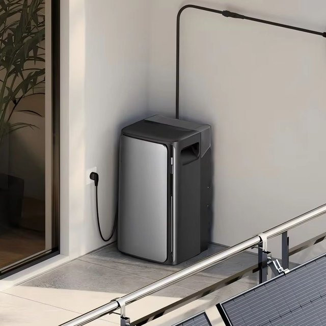 EcoFlow STREAM AC Pro Balkonkraftwerk Speicher 1,92kWh 800W LiFePO4 Erweiterung mit Smart App Steuerung IP65 Grau - Bild 1