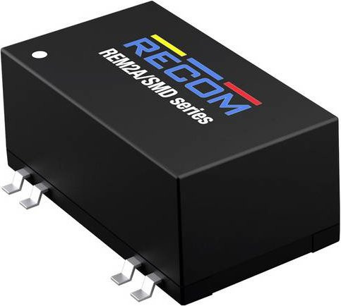 RECOM REM2A-2405S/SMD DC/DC-Wandler 5V 0.4A 2W Schwarz - Bild 1