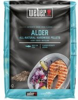 Weber Holzpellets aus Erle und Buche, 8 kg, braun - Bild 1